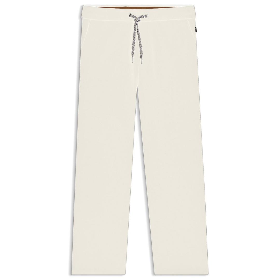 Мужские спортивные брюки из эластичного хлопка BOSS Black | Фото 1