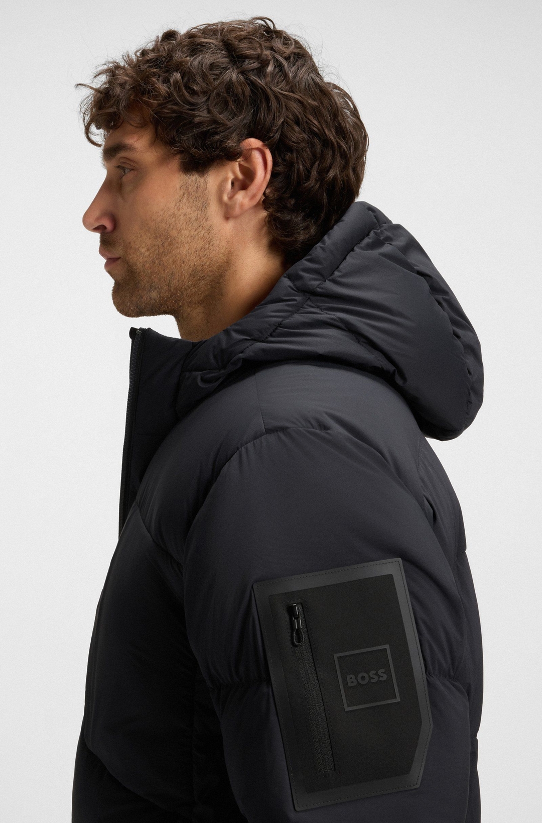 Мужская куртка-пуховик BOSS Green | Фото 6