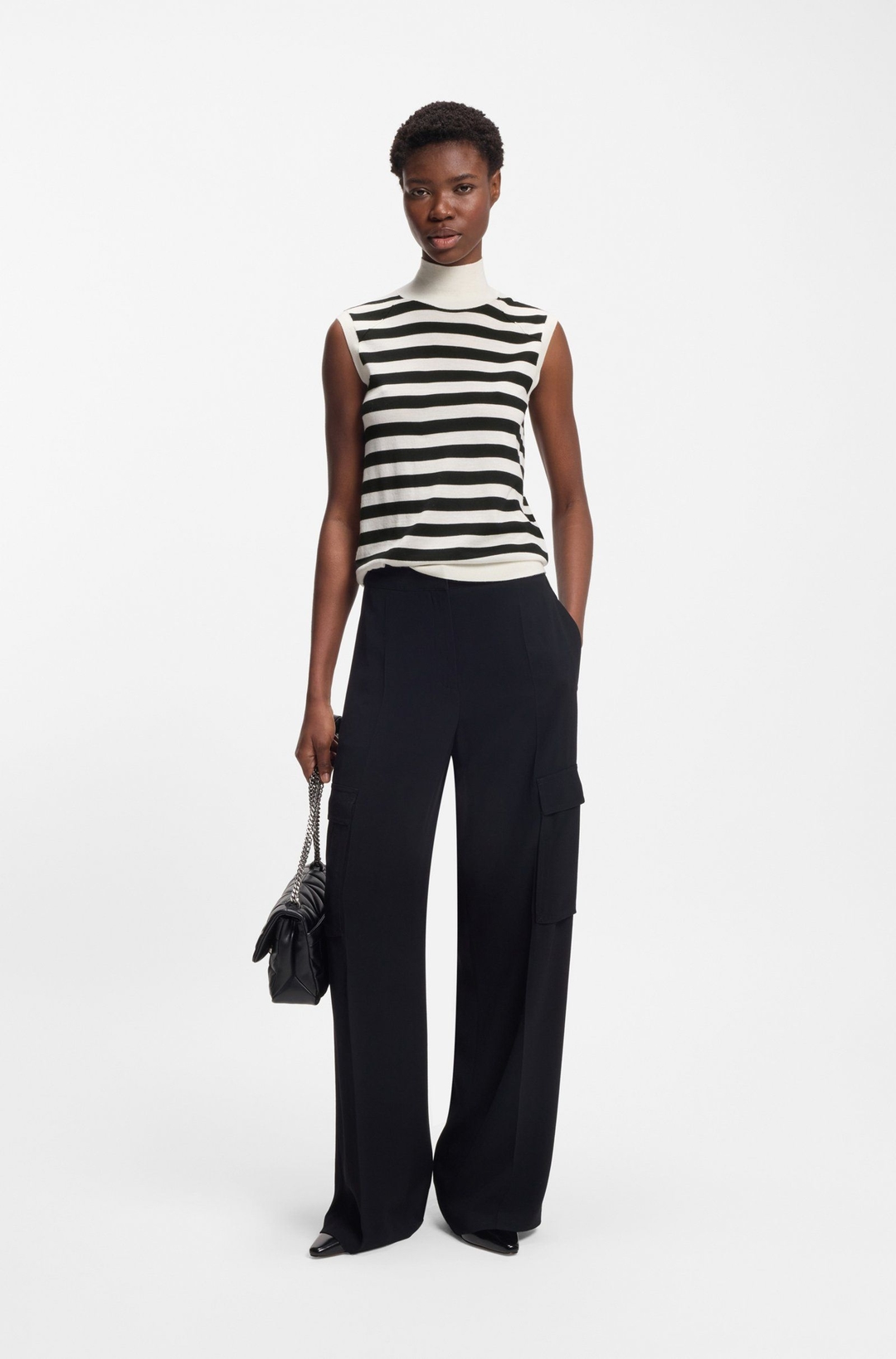 Женский трикотажный топ BOSS  | Фото 2