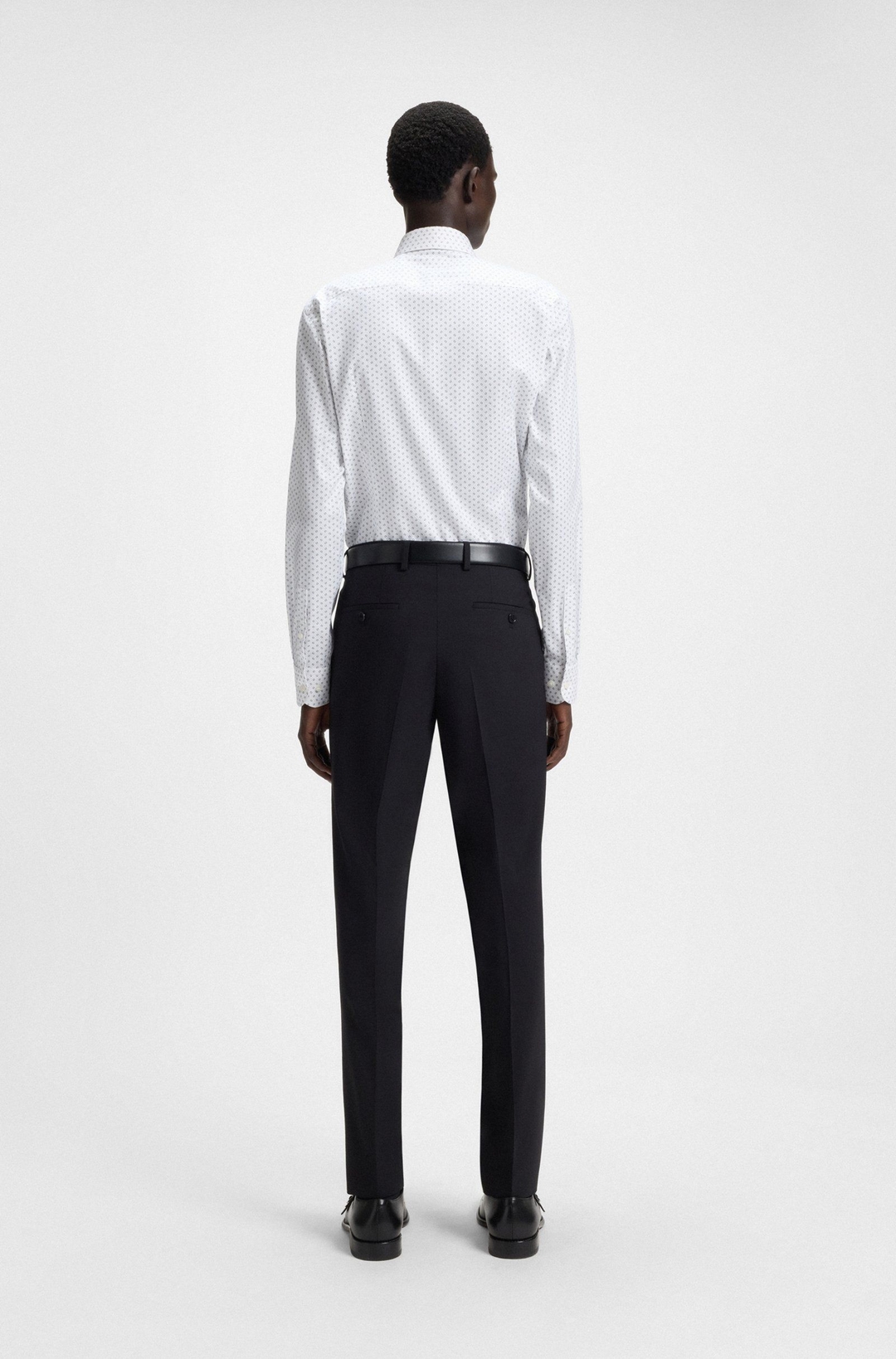 Мужская сорочка с принтом BOSS Black | Фото 6