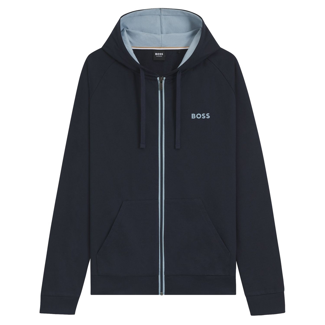 Мужская спортивная толстовка из хлопка BOSS Green | Фото 1