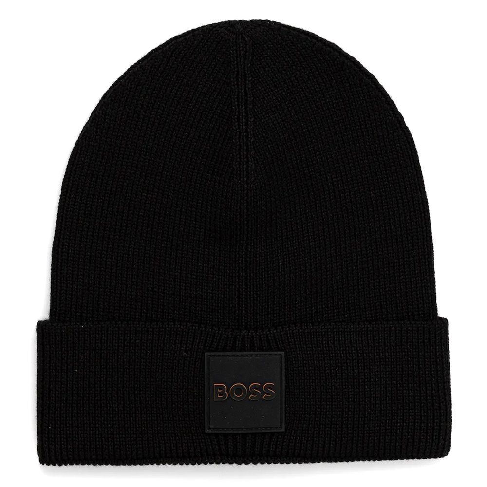 Мужская шапка-бини из шерсти BOSS | Фото 1