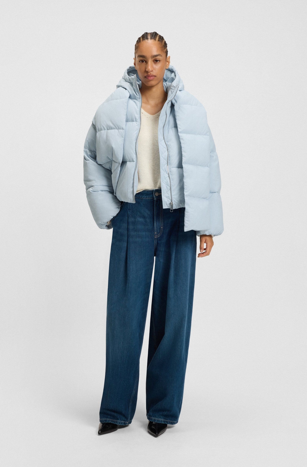 Женская куртка со съемными рукавами BOSS  | Фото 4