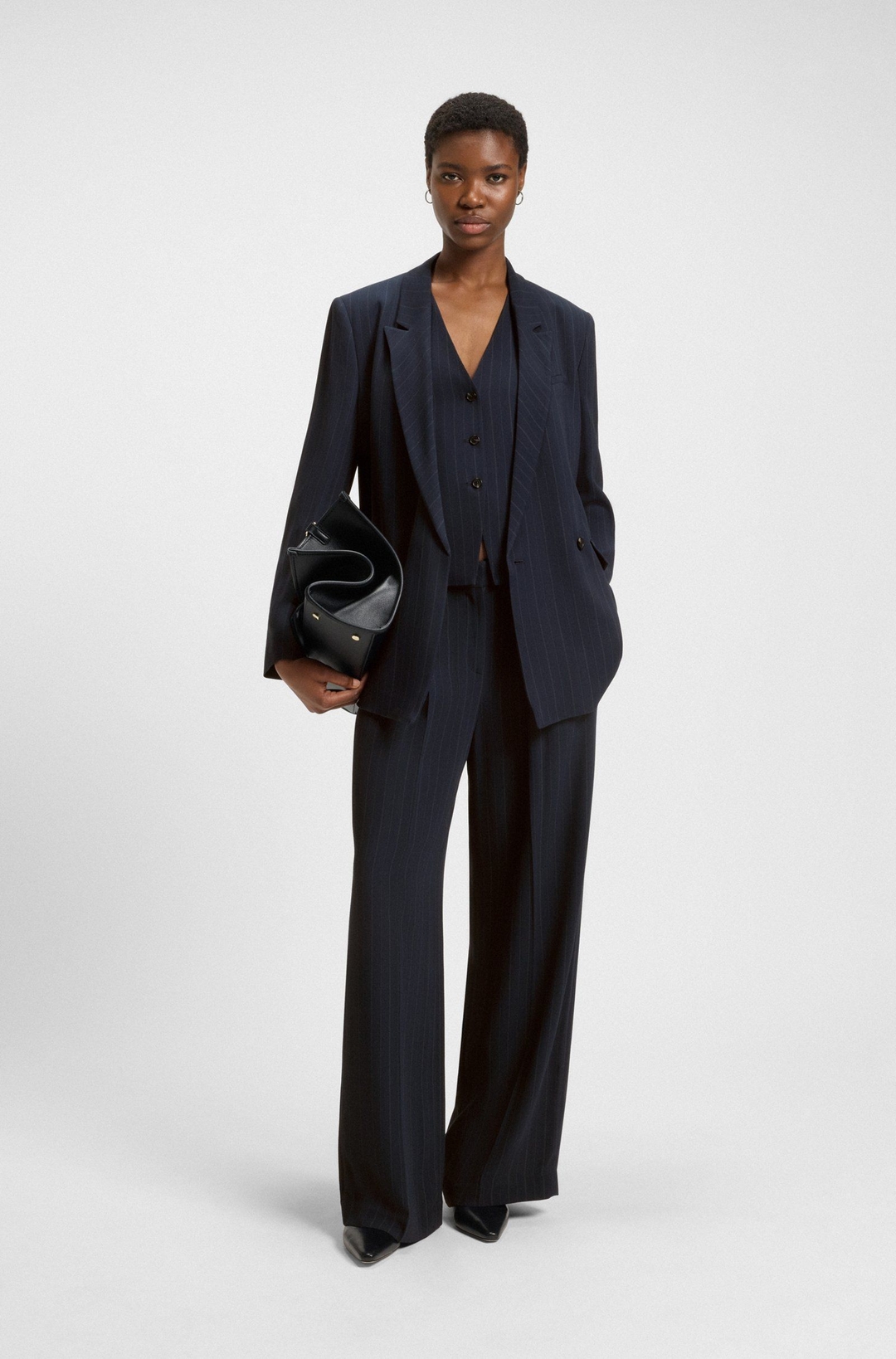 Женский костюмный жилет BOSS  | Фото 6