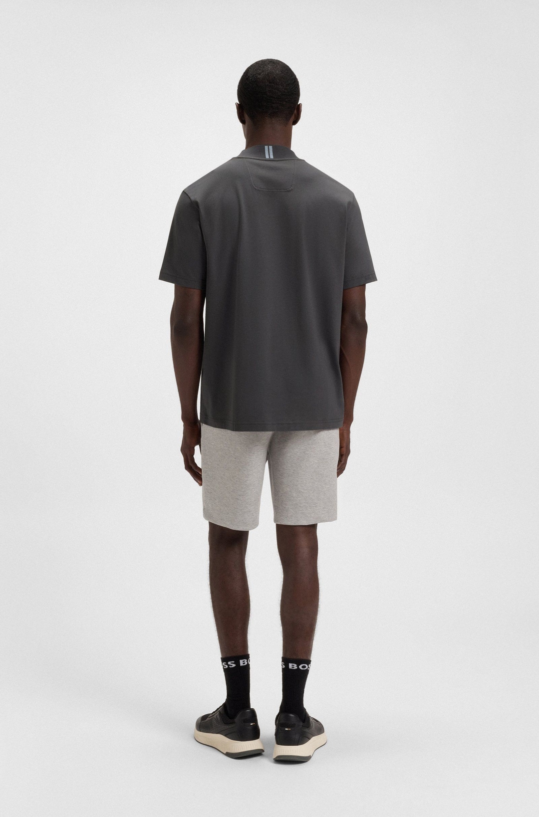 Мужская футболка из эластичного хлопка BOSS Green | Фото 3