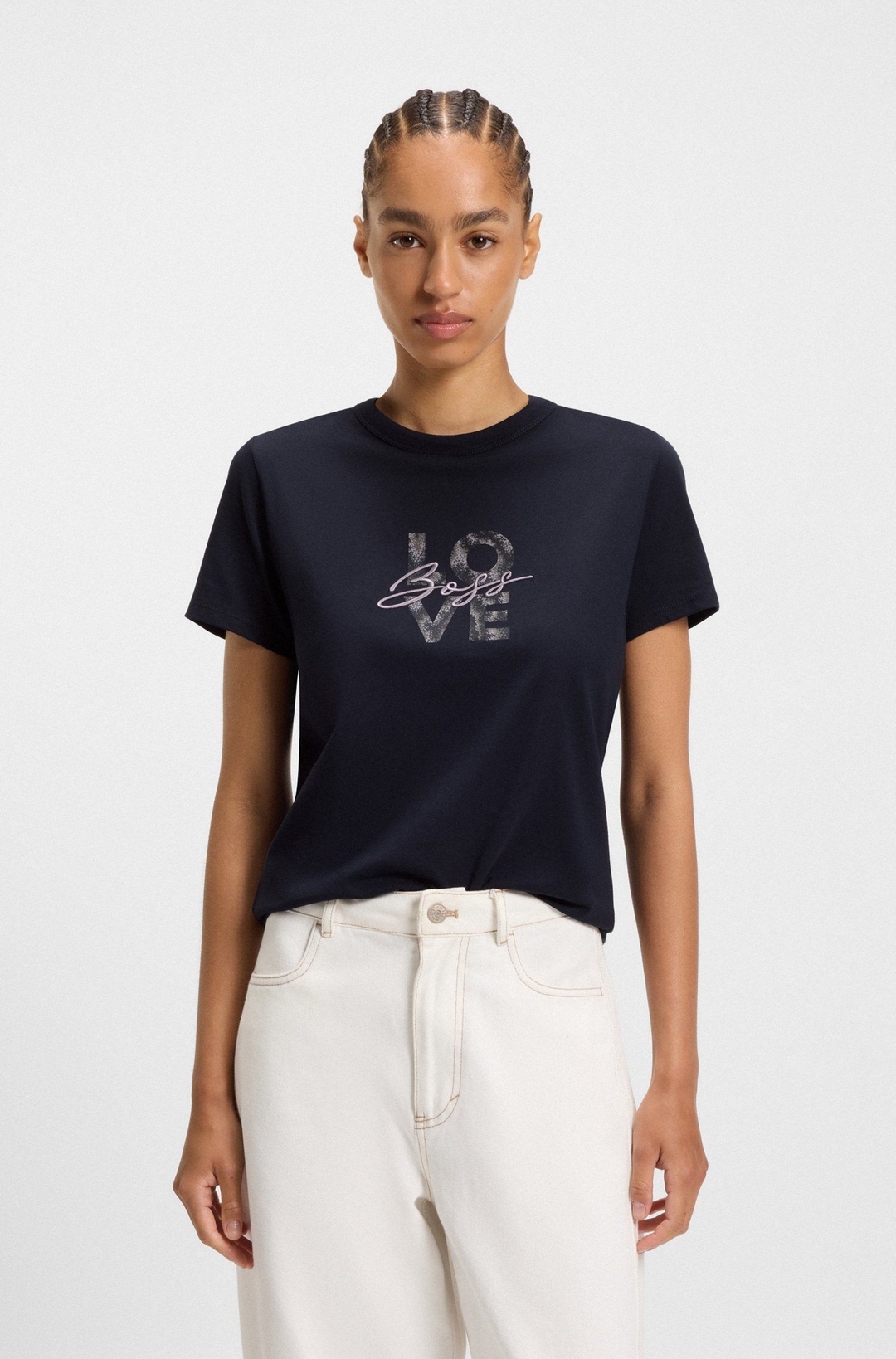 Женская футболка BOSS  | Фото 2