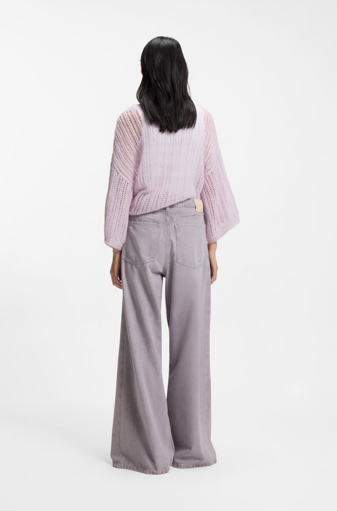 Джинсы с защипами BOSS  | Фото 4