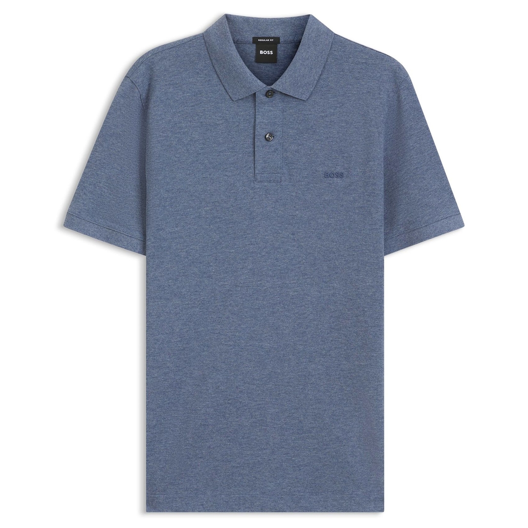 Мужской поло из хлопка BOSS Black | Фото 1