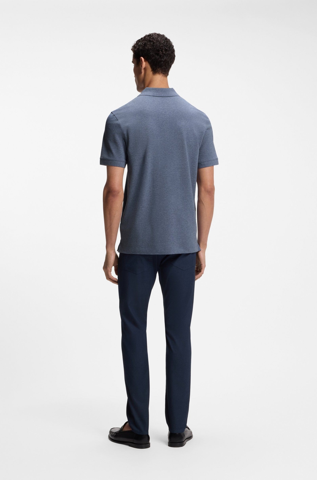 Мужской поло из хлопка BOSS Black | Фото 5