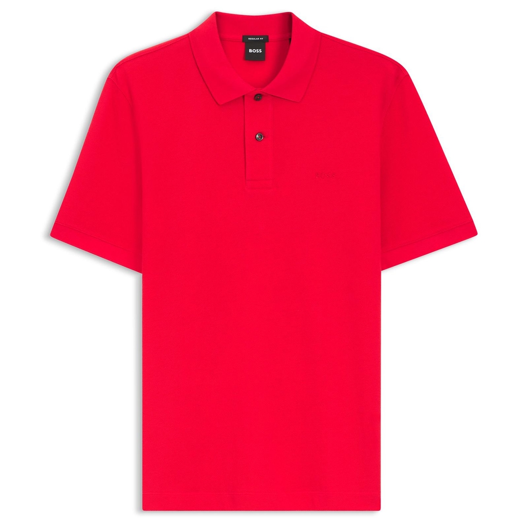 Мужской поло из хлопка BOSS Black | Фото 1