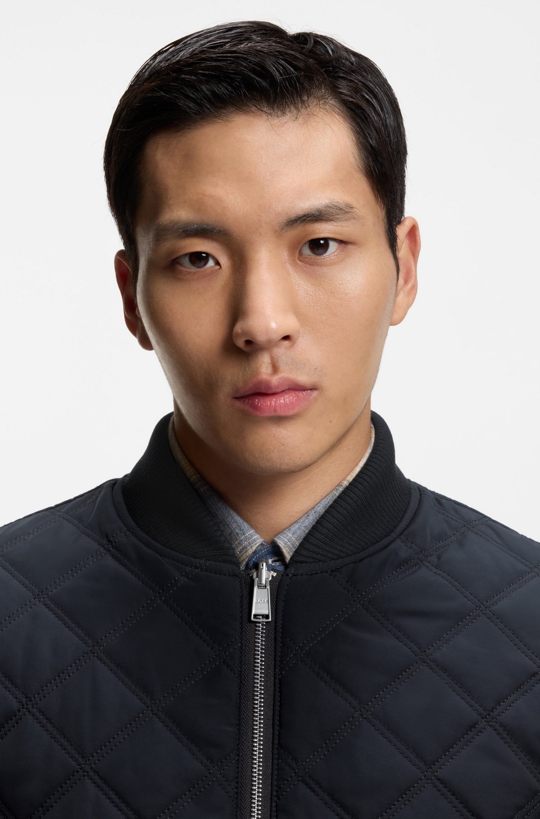 Мужская двухсторонняя куртка-бомбер BOSS Black | Фото 4