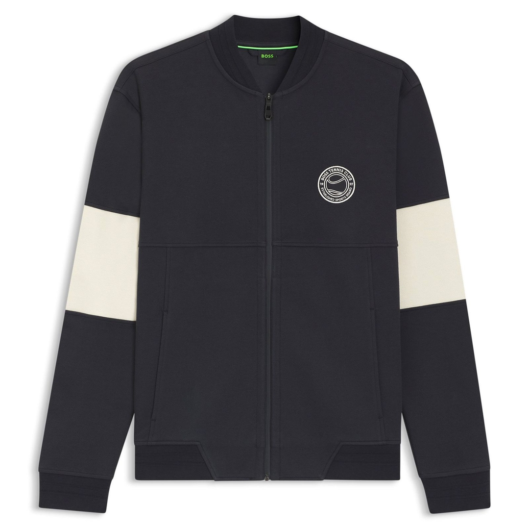 Мужская спортивная толстовка в теннисном стиле BOSS Green | Фото 1