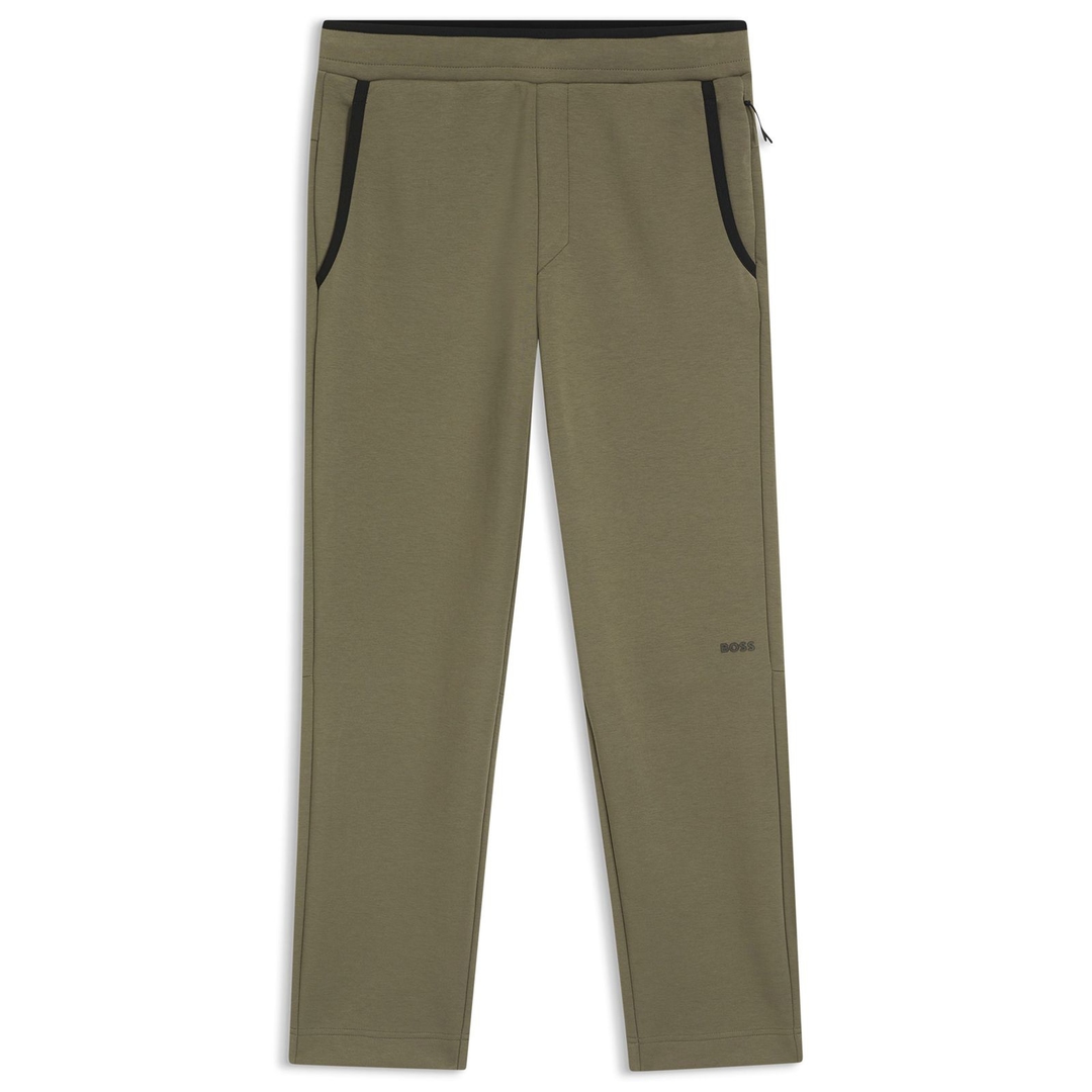 Мужские спортивные брюки из эластичного хлопка BOSS Green | Фото 1
