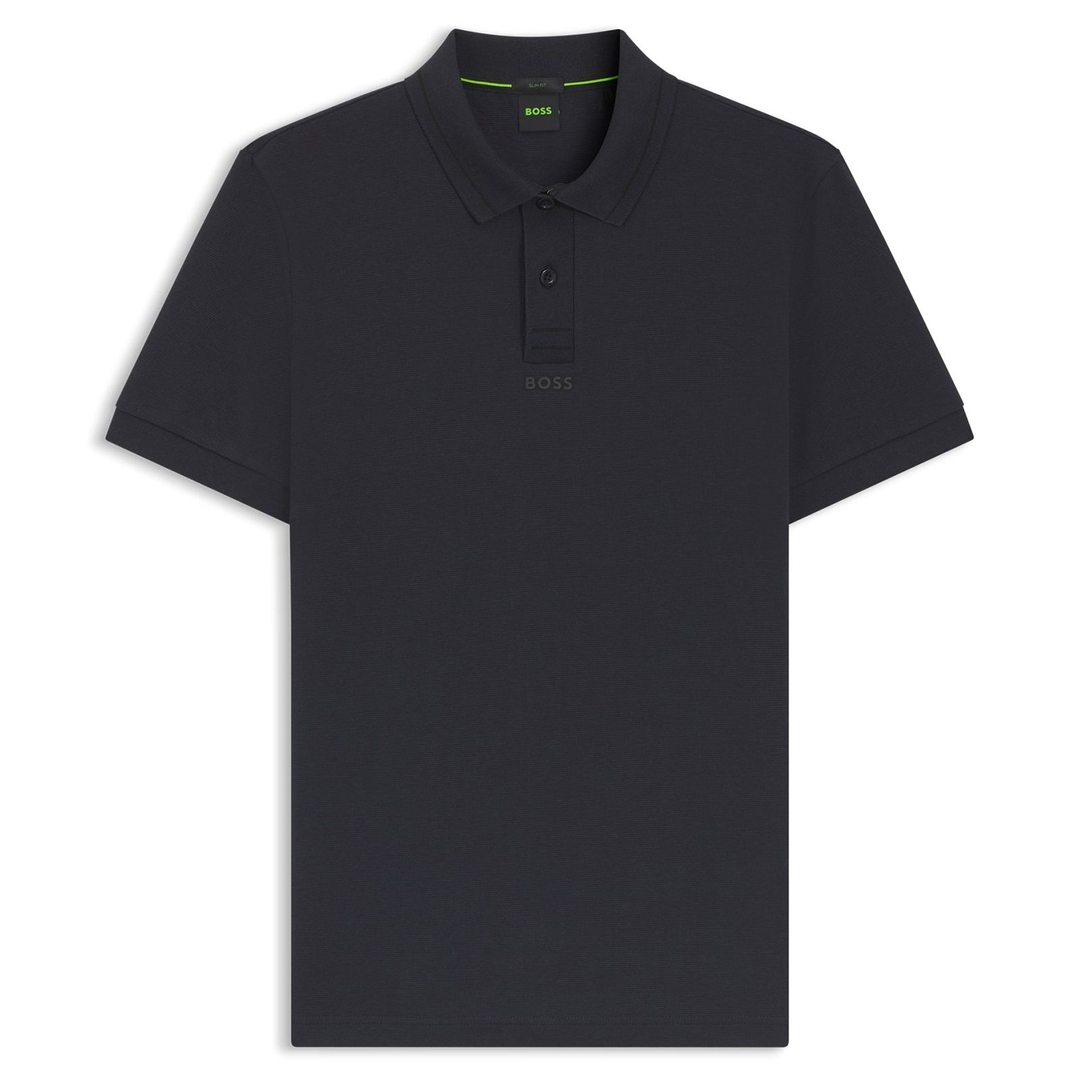 Мужское хлопковое поло BOSS Green | Фото 1