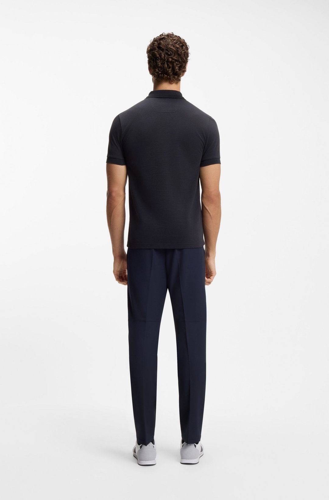 Мужское хлопковое поло BOSS Green | Фото 5