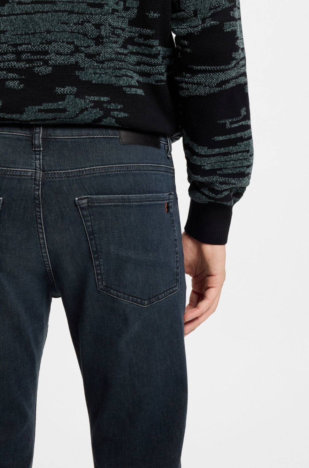 Мужские прямые джинсы BOSS Black Main | Фото 3