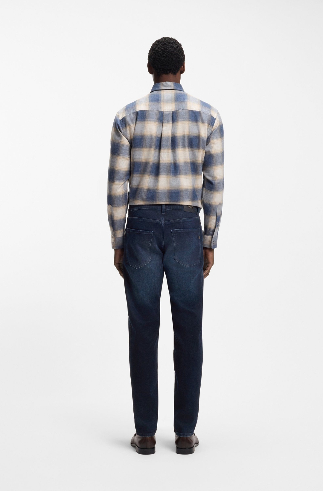 Мужские прямые джинсы BOSS Black Main | Фото 6