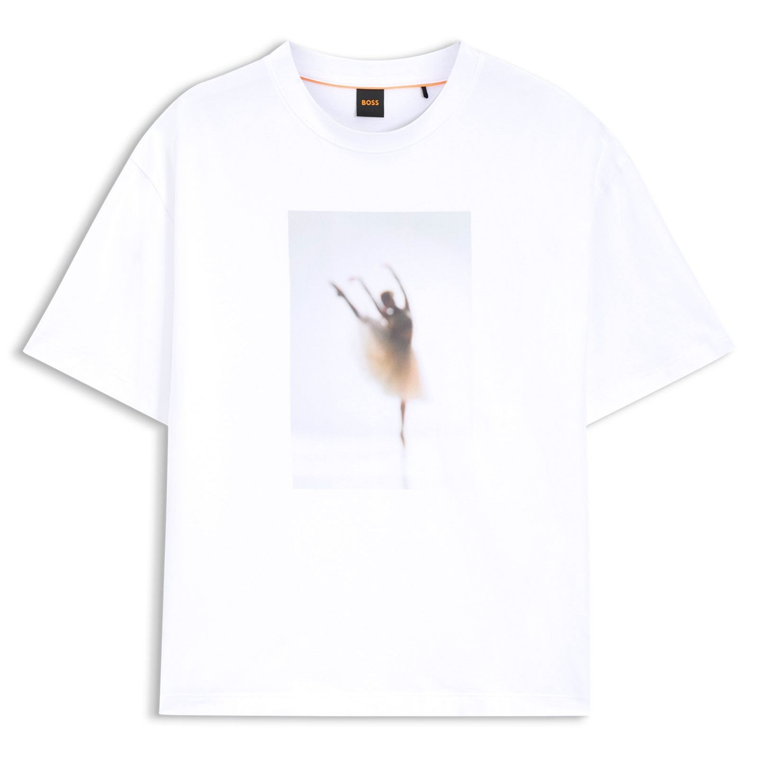 Футболка с принтом BOSS  | Фото 1