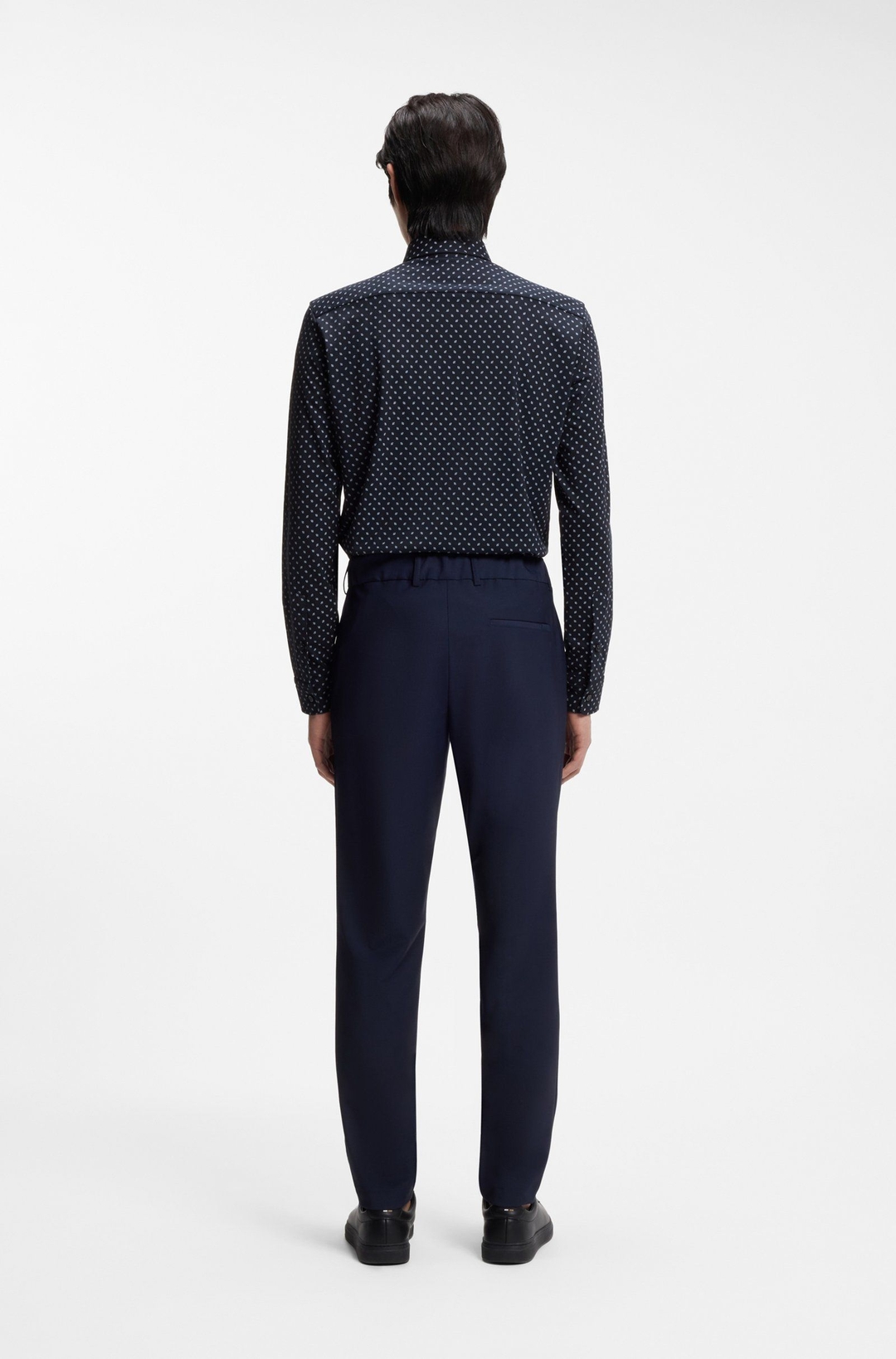 Мужская приталенная сорочка BOSS Black | Фото 6