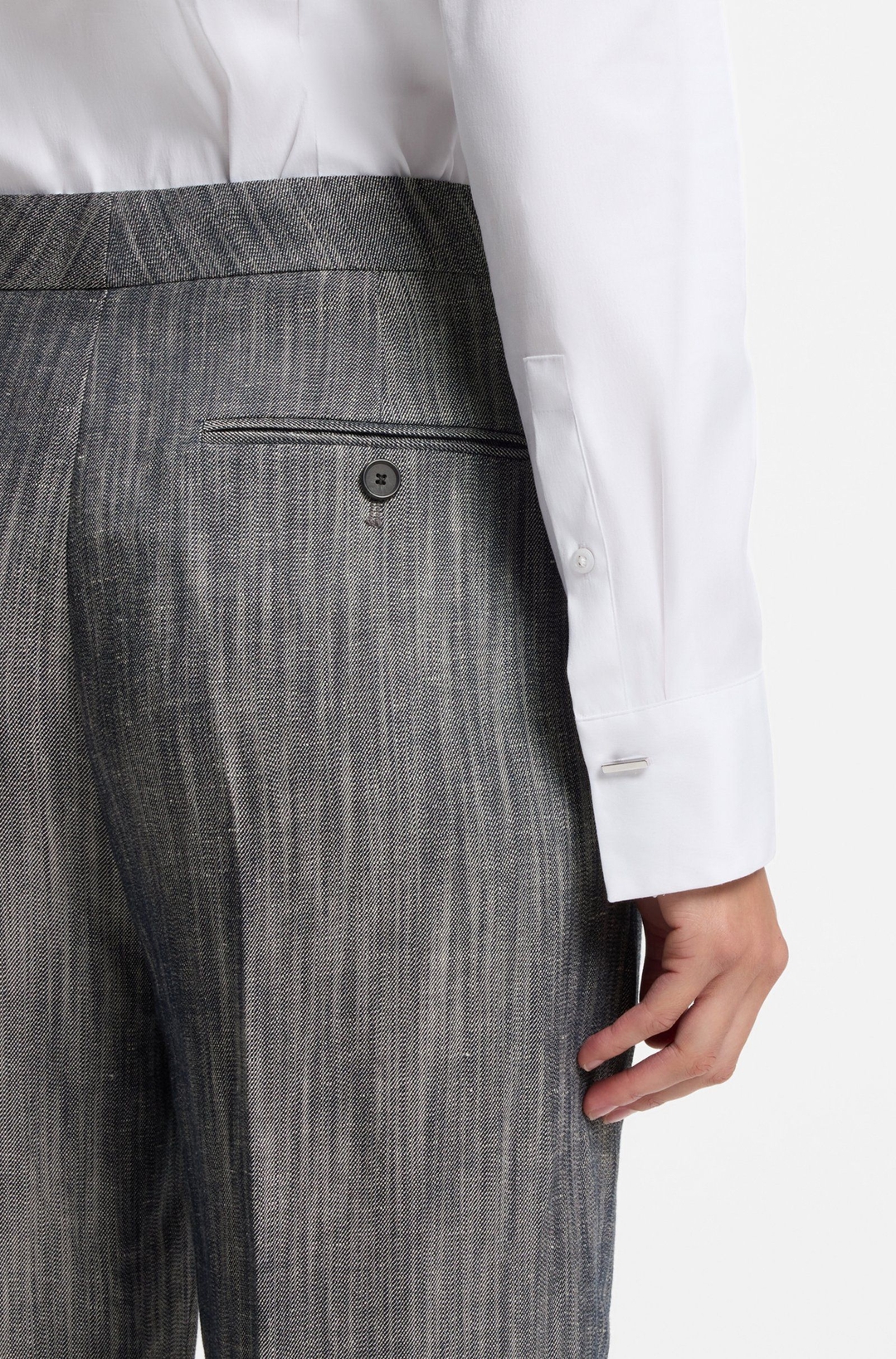 Женские брюки клеш BOSS  | Фото 6