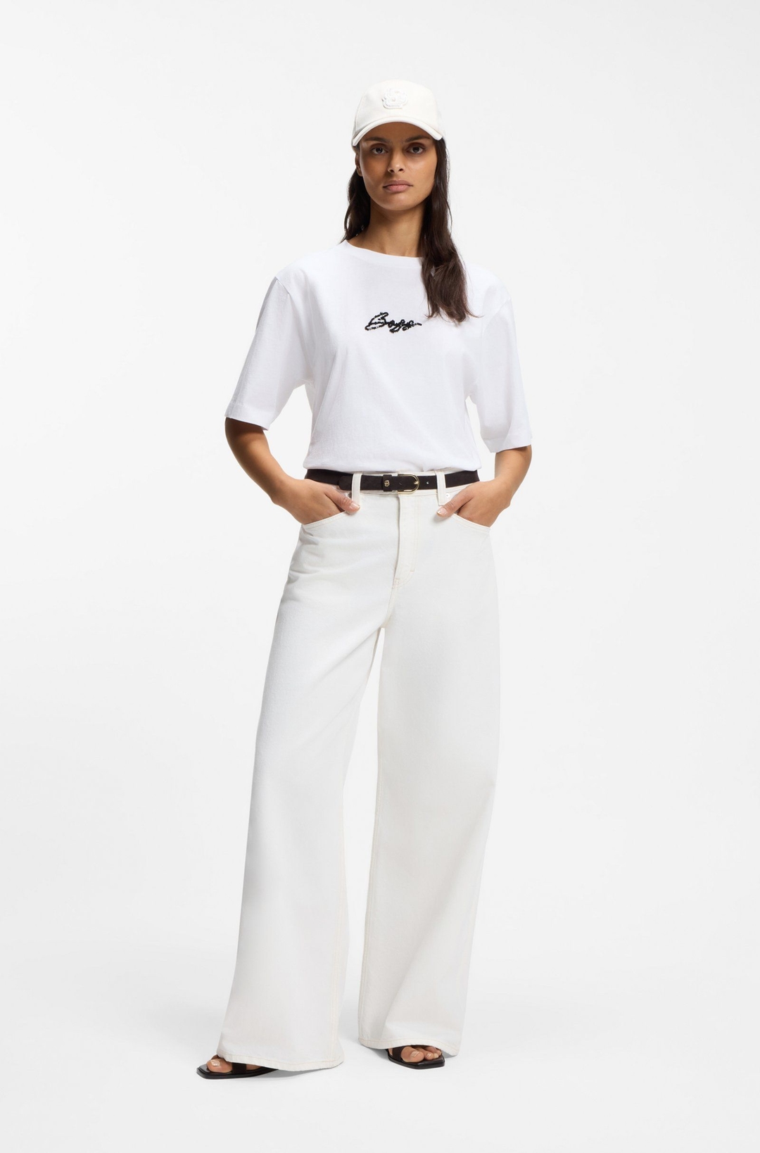 Женская футболка  BOSS  | Фото 2