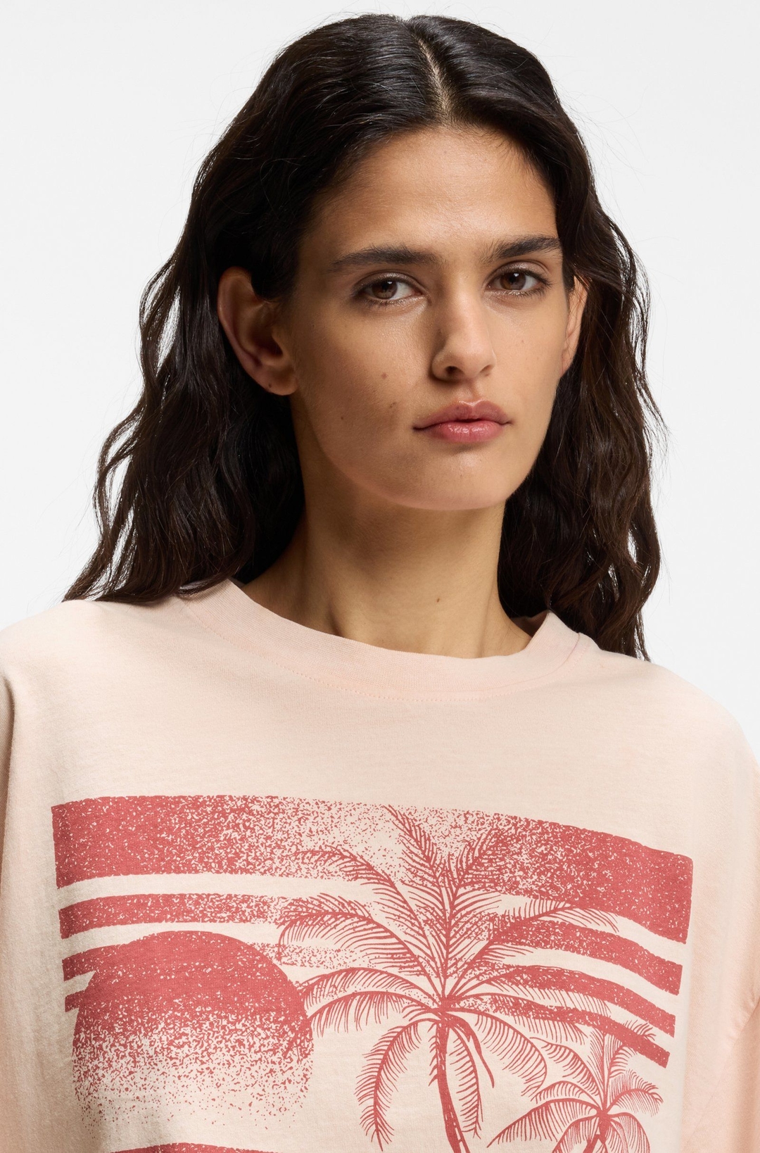 Женская футболка с принтом BOSS  | Фото 5