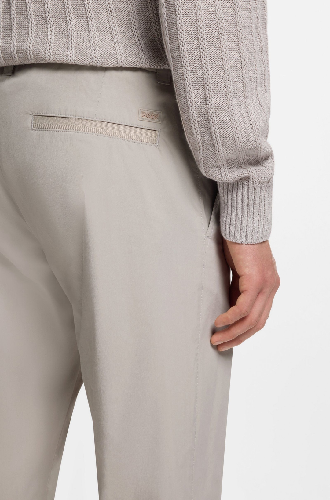Мужские брюки из смесового хлопка BOSS Orange | Фото 3