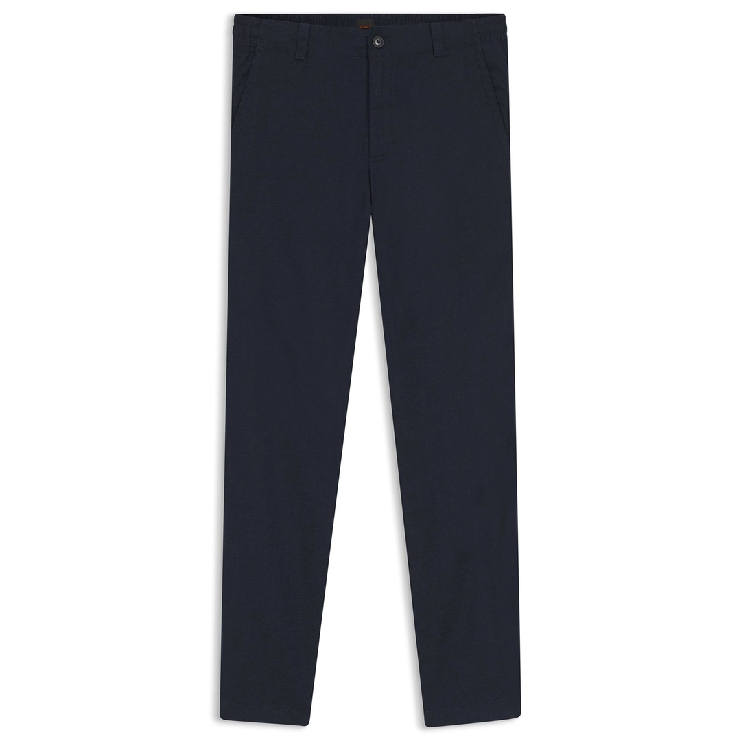 Мужские брюки изо льна BOSS Orange | Фото 1