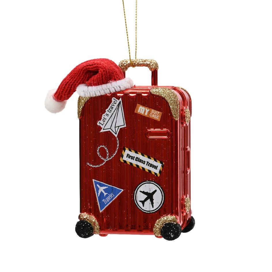 Ёлочная игрушка Чемодан Kaemingk | Фото 1