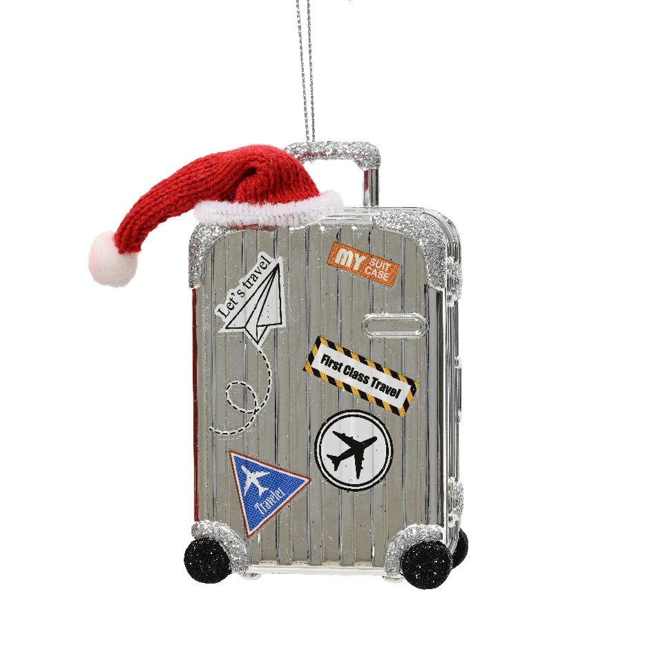 Ёлочная игрушка Чемодан Kaemingk | Фото 1