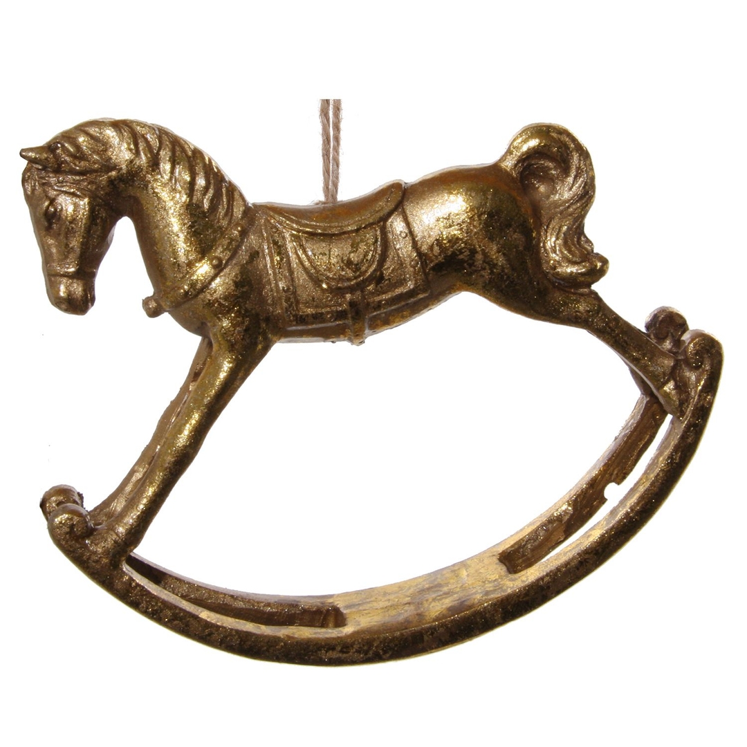 Ёлочная игрушка Лошадка-качалка Shi-Shi в ассортименте | Фото 1