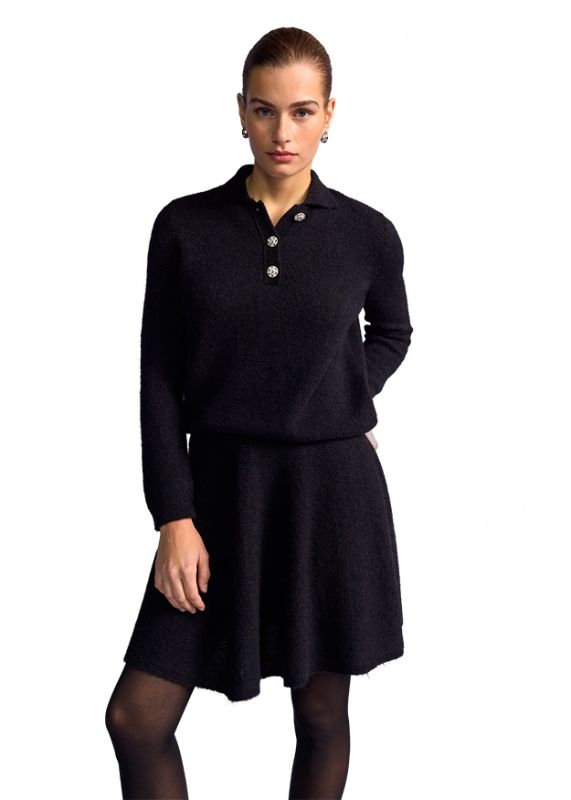 Женское поло из шерсти альпака RIANI | Фото 3