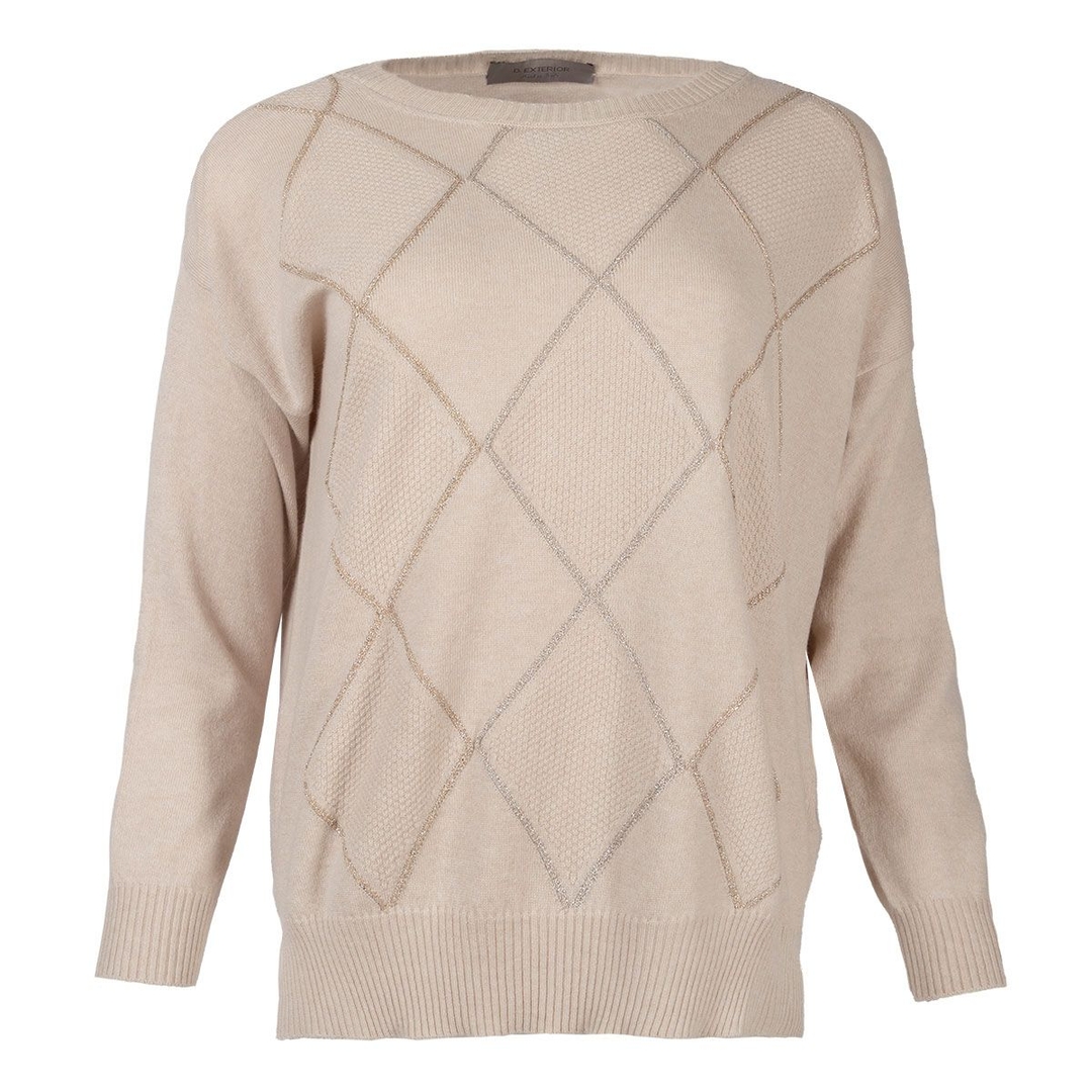 Женский джемпер из вискозы с кашемиром D.Exterior | Фото 1