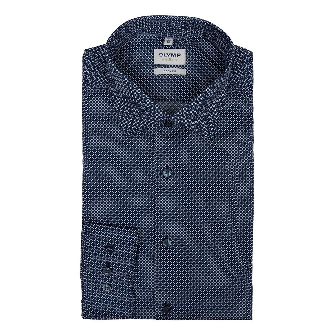 Мужская сорочка с удлиненными рукавами Olymp Level Five | Фото 1