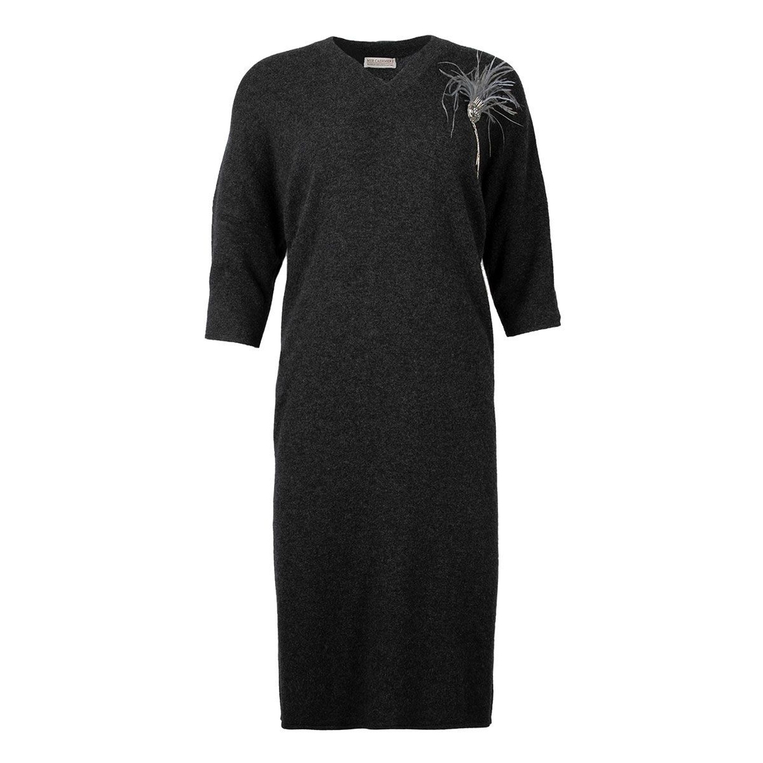 Платье c брошью MIR CASHMERE | Фото 1