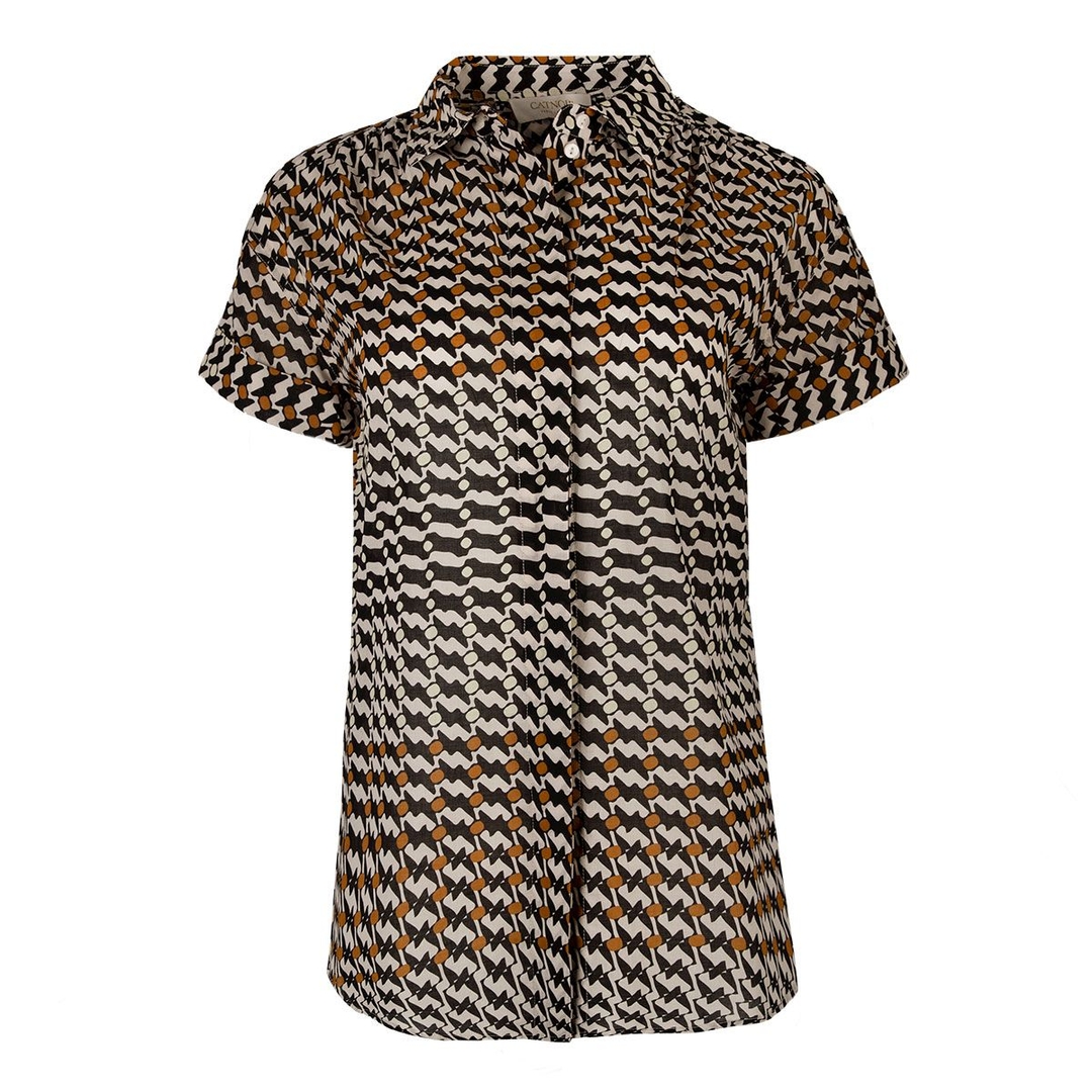 Блуза с короткими рукавами CAT NOIR | Фото 1