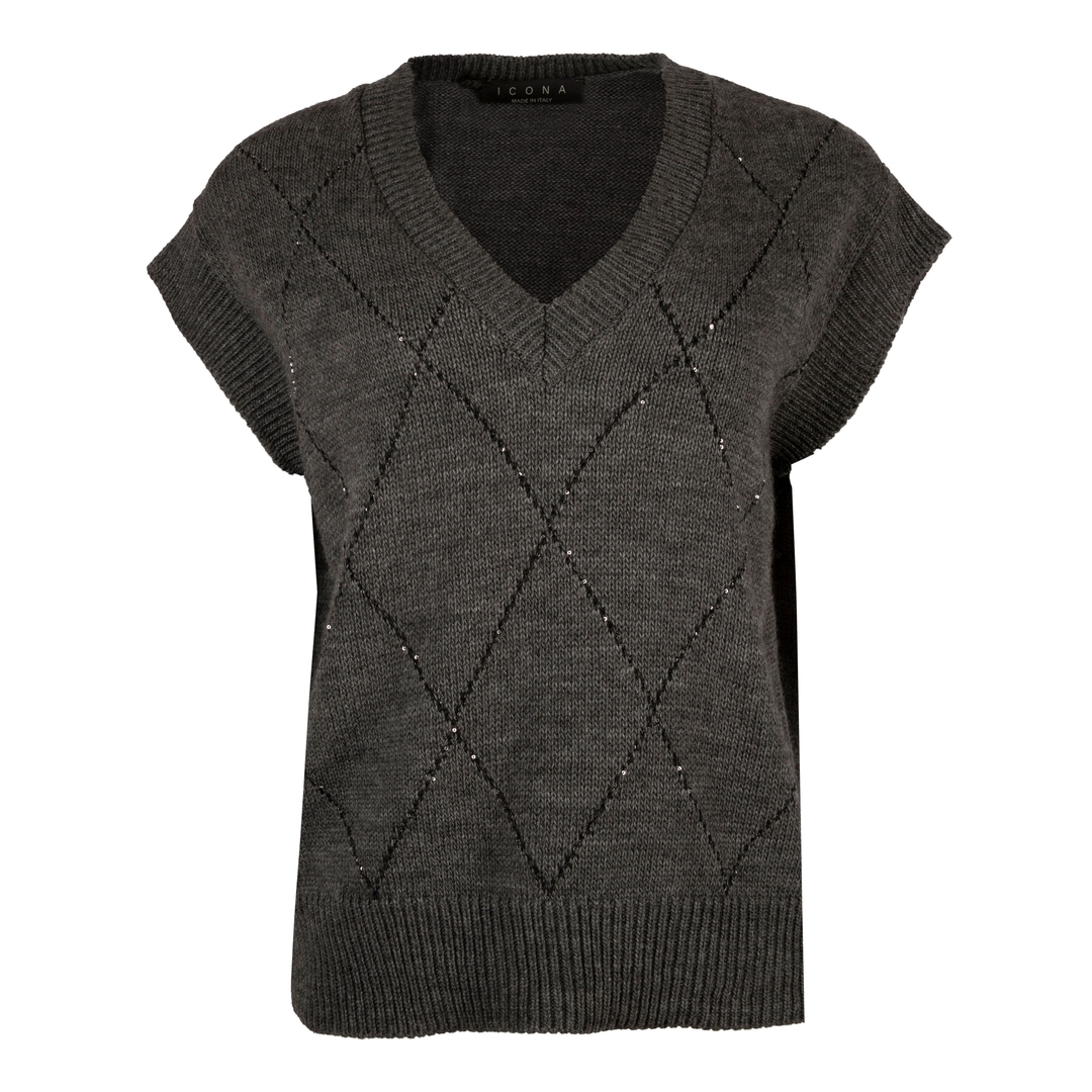 Женский вязаный жилет KAOS | Фото 1