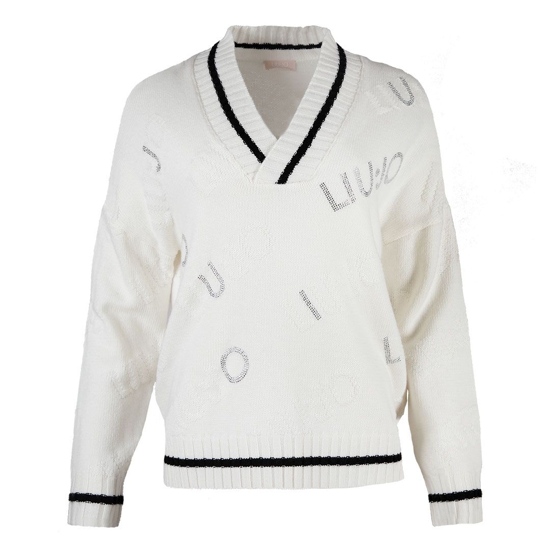 Женский джемпер с логотипом LIU JO | Фото 1