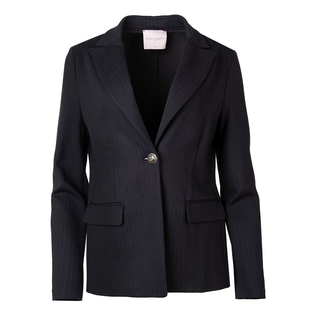 Женский пиджак в полоску Piero Moretti | Фото 1