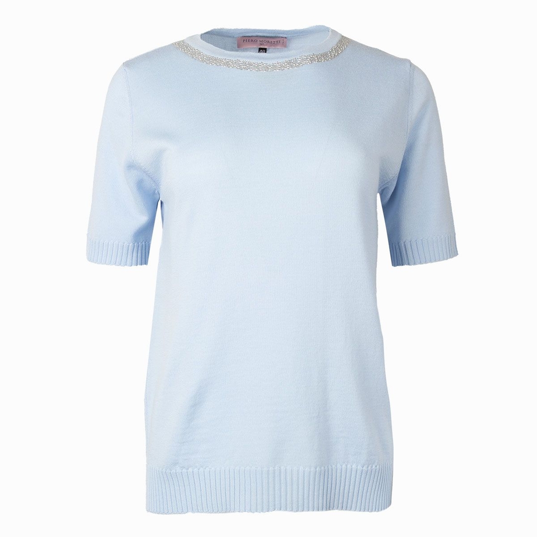 Женский джемпер с коротким рукавом Piero Moretti | Фото 1