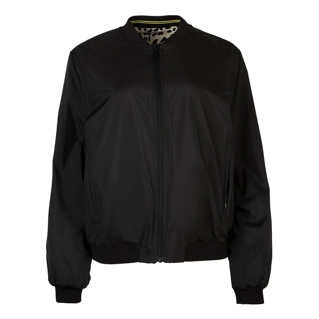 Женский двусторонний бомбер с анималистичным принтом Frieda&Freddies  | Фото 1