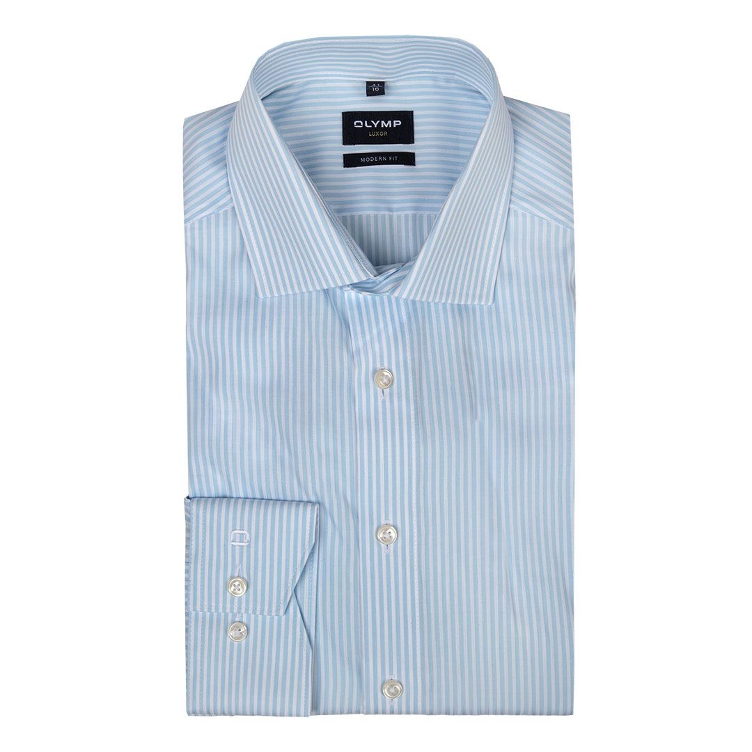 Сорочка в полоску Olymp Luxor | Фото 1