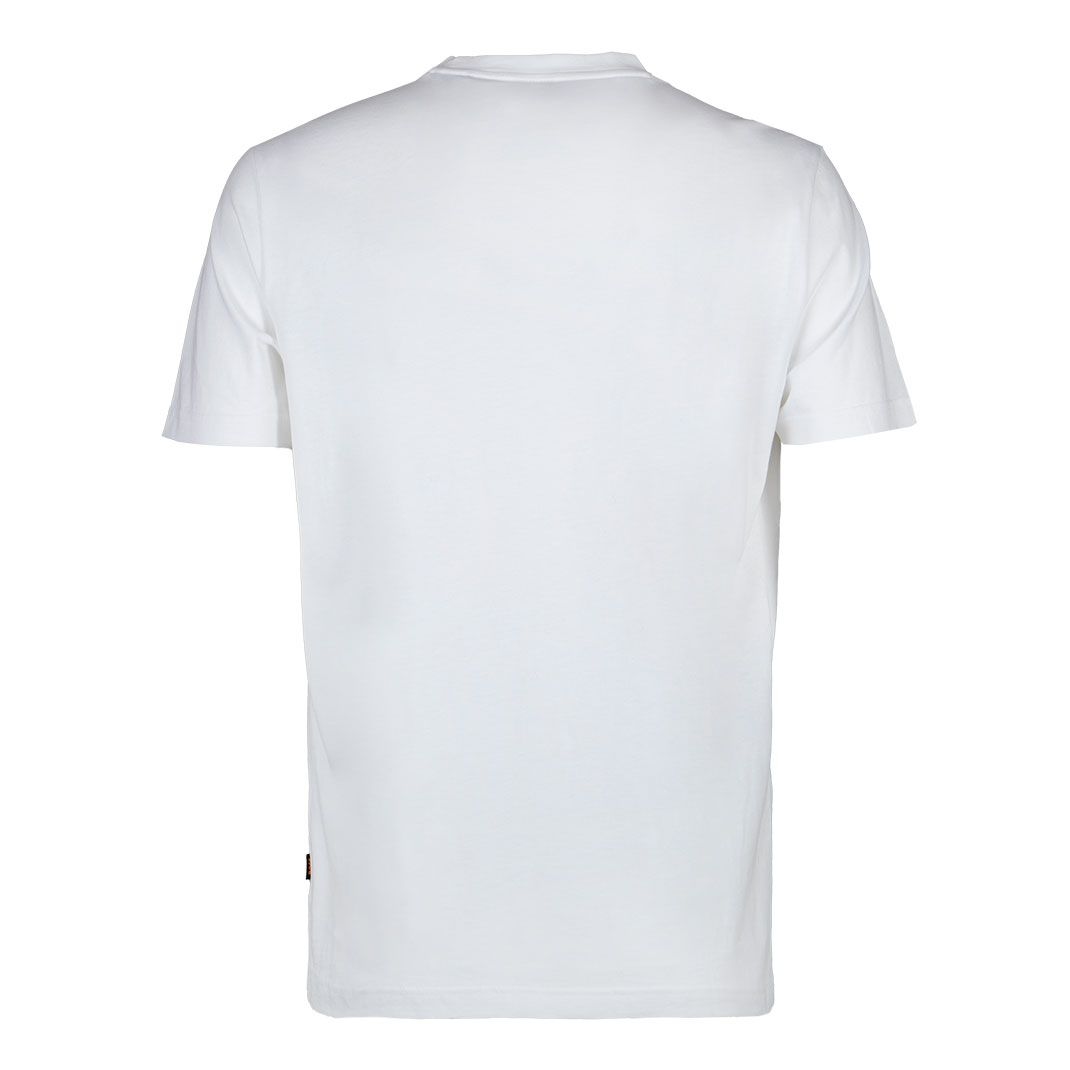 Мужская хлопковая футболка с фото-принтом BOSS Orange  | Фото 2