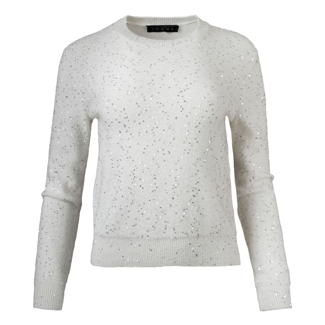 Женский джемпер с пайетками KAOS | Фото 1