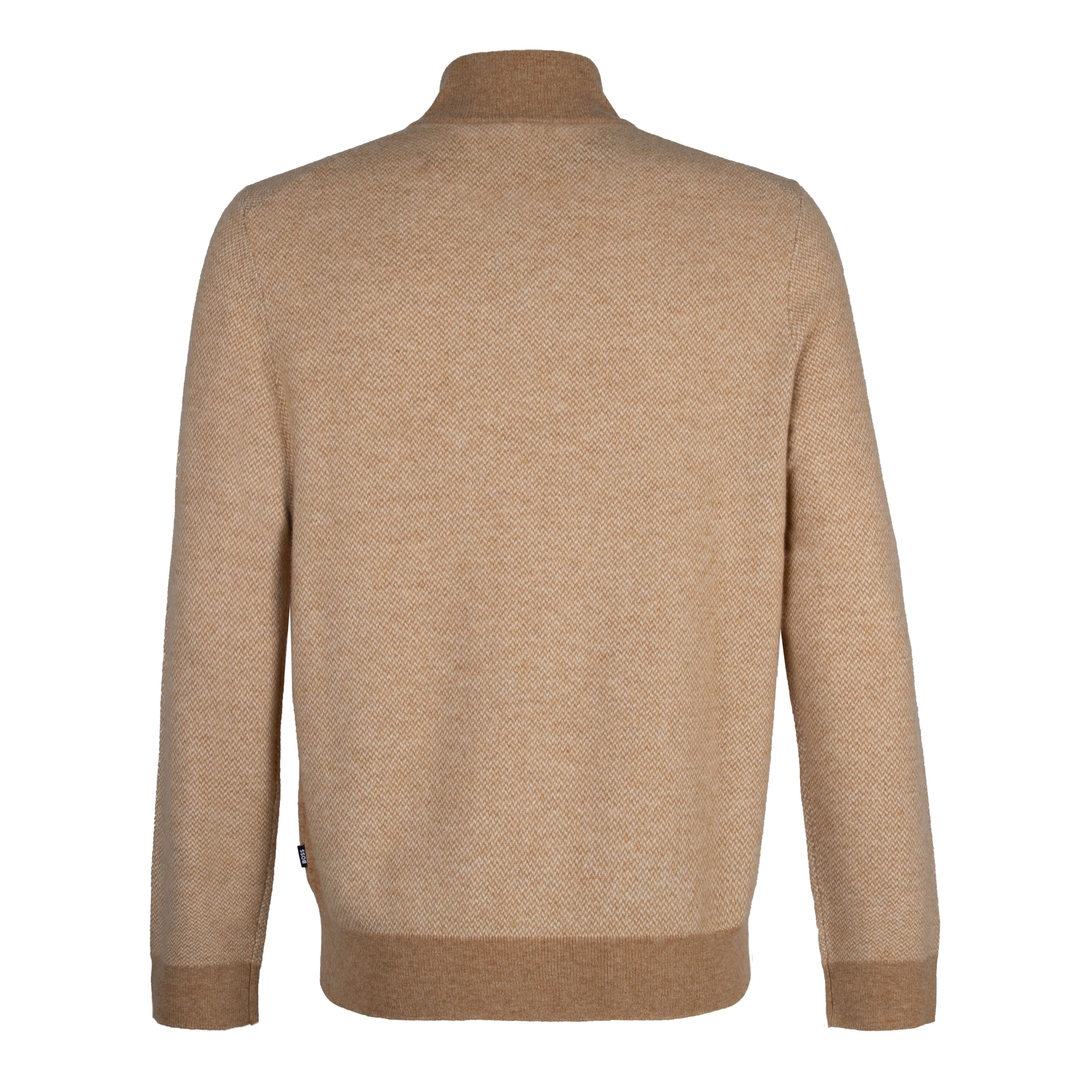 Мужской жакет из шерсти и хлопка BOSS Black | Фото 2