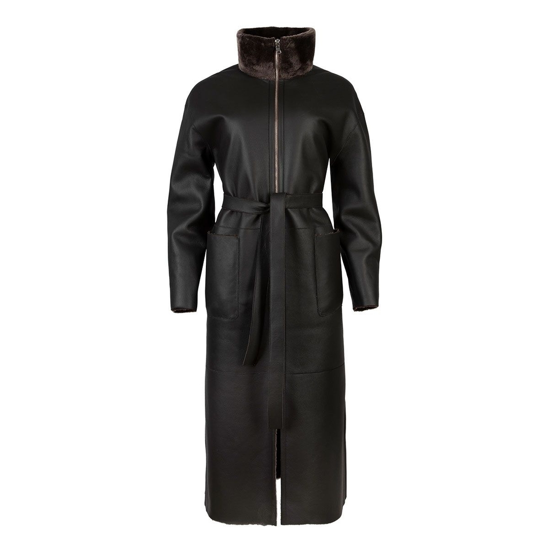 Женская двухстороння  дублёнка Caterina Leman | Фото 1