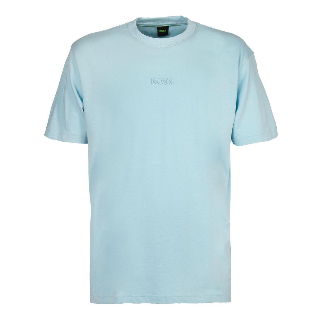 Мужская хлопковая футболка BOSS Green | Фото 1