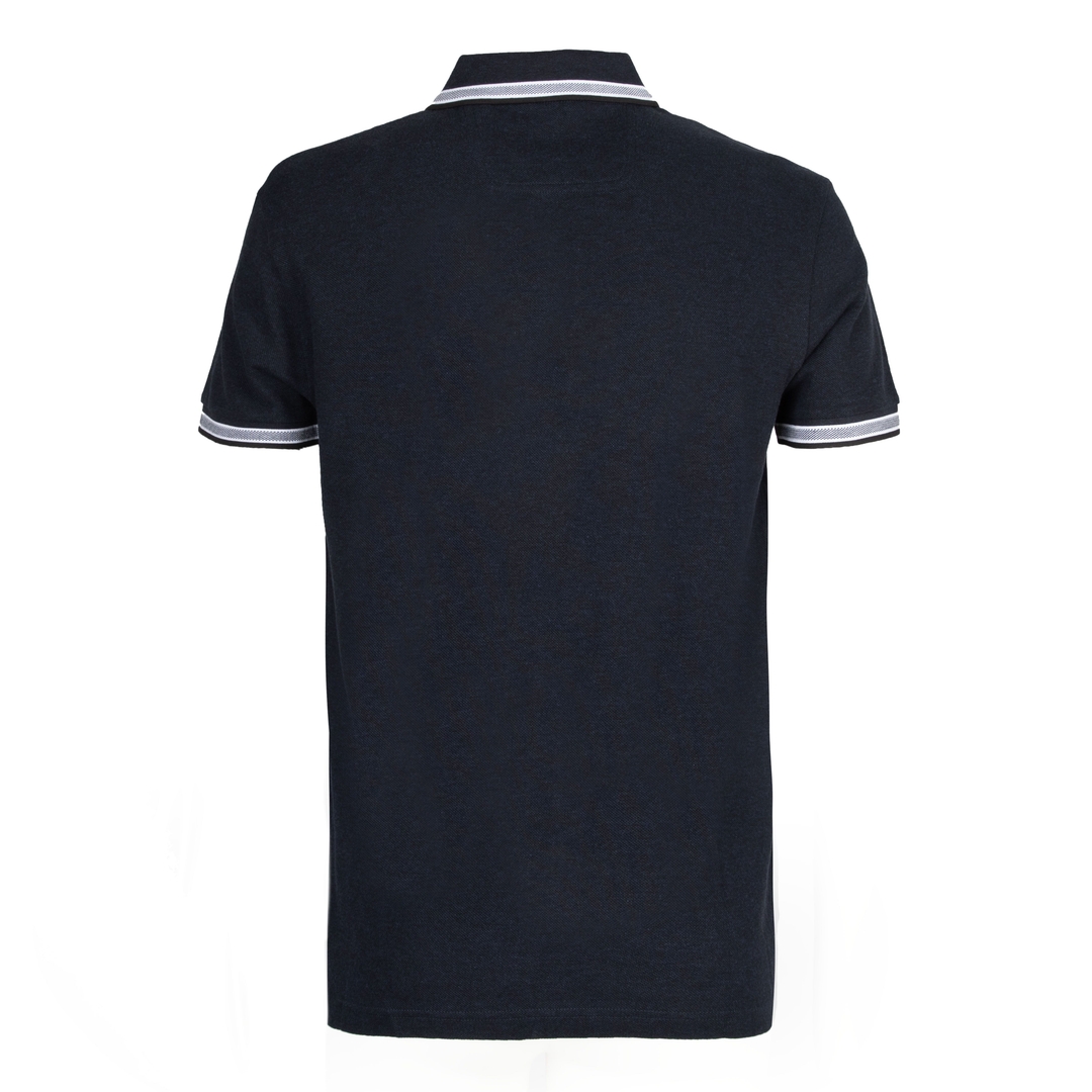 Мужское поло-меланж из хлопка BOSS Green | Фото 2