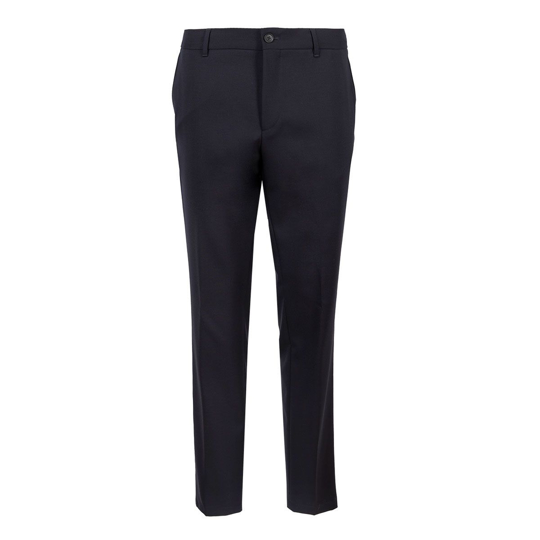 Мужские шерстяные брюки BOSS Black | Фото 1