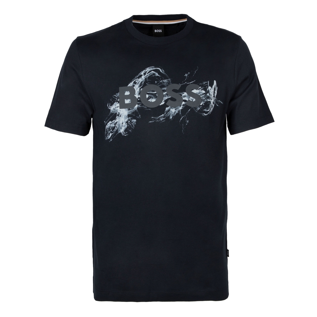 Мужская футболка с принтом BOSS Black | Фото 1